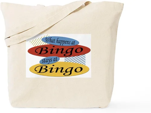 Vista 9 de CafePress Bingo Lingo Tote Bag Natural Canvas Tote Bag, Bolso de compras de tela, Caqui