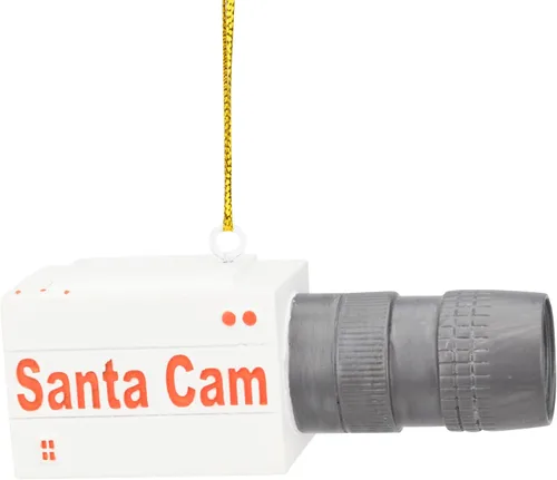Vista 5 de Tree Buddees Lente Santa Cam para niños, adornos de árbol de Navidad