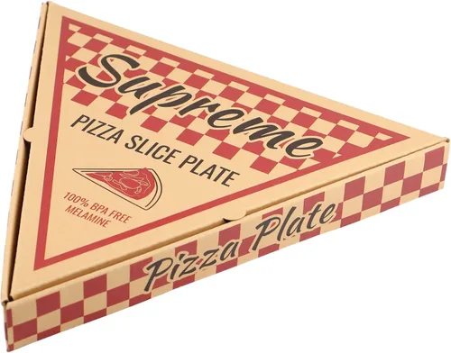 Vista 2 de Supreme Housewares Platos de pizza de melamina de 9 pulgadas, juego de 6