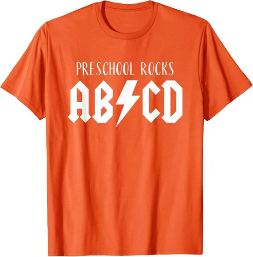 Vista 20 de Preschool Rocks Teacher Back to School ABCD Rock First Day T-Shirt Asphalt Grey