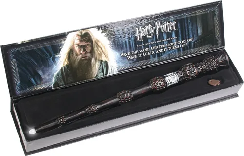 Vista 8 de Varita de saúco Harry Potter con punta iluminada