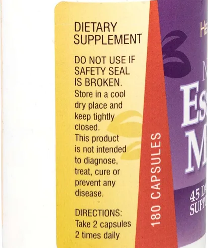 Vista 2 de HealthSmart Suplemento dietético, minerales esenciales de la naturaleza, salud inmunológica, salud cardiovascular, salud ósea, 180 cápsulas