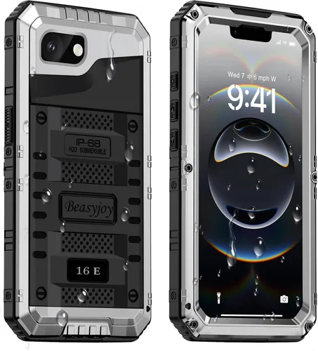 Vista 36 de Beasyjoy Funda para iPhone 12 - Impermeable, Grado Militar Resistente a Golpes con Protector de Pantalla Integrado, Protección Completa del Cuerpo