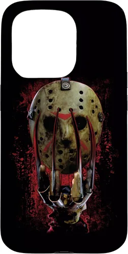 Vista 13 de Funda para máscara y garras de Freddy vs Jason para iPhone 13