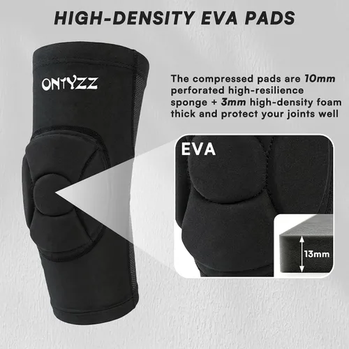 Vista 7 de ONTYZZ 1 par de coderas para niños, coderas, calentadores de brazos de baloncesto, manga protectora para disparos para fútbol, baloncesto, voleibol