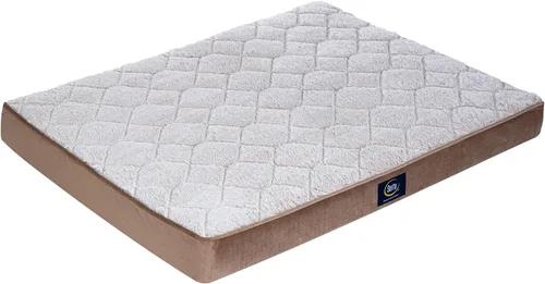 Vista 11 de Serta Cama ortopédica acolchada para perros con parte superior para mascotas - Gris pizarra (XL)