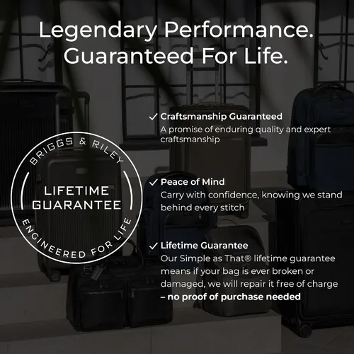 Vista 6 de Briggs & Riley Kit de aseo – Bolsas de viaje para mujeres y hombres, organizador para vacaciones, kit Dopp para accesorios de baño, maquillaje