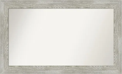 Vista 89 de Amanti Art Espejo personalizado, espejo de baño Alexandria Greywash, espejo de pared o espejo de tocador de baño sobre el fregadero
