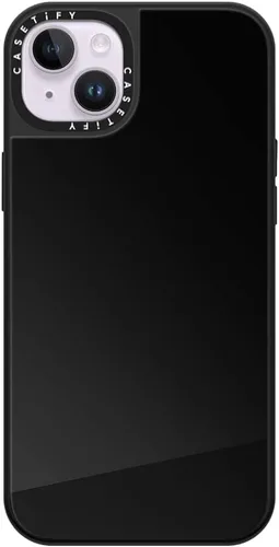 Vista 42 de CASETiFY Funda de espejo para iPhone Air [Reflejante/Compatible con Magsafe / Protección contra caídas de 4.9 pies de grado militar 1X] - Negro