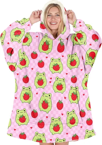 Vista 17 de Warmstorey Manta con Capucha Portátil para Mamá Esposa La Mejor Sudadera de Todos los Tiempos - Regalo de Navidad del Esposo Hija Aniversario
