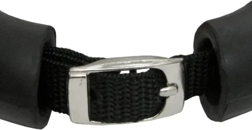 Vista 2 de Intrepid International Anillo de goma con cierre de nailon, protección superior de fetlock equino para montar y asistir, botas de fetlock, botas