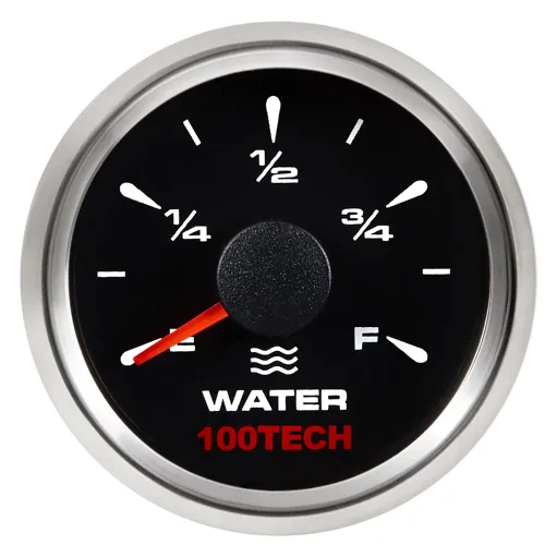 Vista 13 de 100TECH Medidor de Combustible 0-30 ohms Medidor de Nivel de Combustible Marino Impermeable 52mm 2-1/16"" Medidor de Combustible Diesel