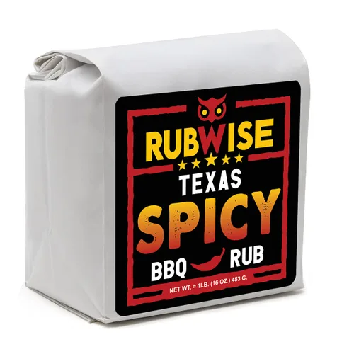 Vista 10 de Set de condimento RubWise BBQ para pecho de barbacoa (3 bolsas de 1 lb) - Paquete de variedad de especias y condimentos para barbacoa Especias