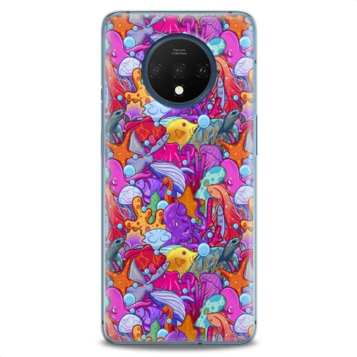 Vista 5 de Funda de repuesto de TPU para OnePlus 10 9 Pro 8T 7T 6T N10 200 5G 5T 7 Pro Nord 2 silicona Alien Trippy Slim Fit Linda ligera Crazy Teen Cool Clear