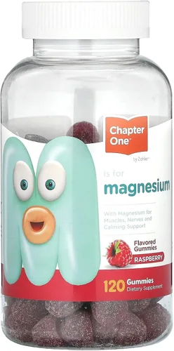 Vista 3 de Chapter One - Gomitas de magnesio para niños y adultos, gomitas calmantes naturales, citrato de magnesio calmante, suplementos de función ósea