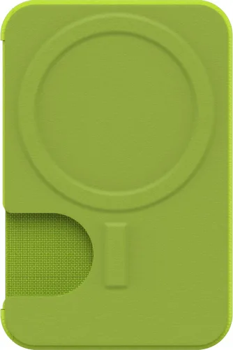 Vista 2 de OtterBox Cartera desmontable (la funda se vende por separado) para MagSafe - Lime All Yours (verde)