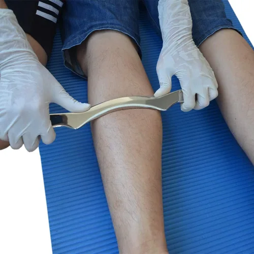 Vista 4 de Gua sha Tool gua sha Herramienta de acero inoxidable iastm herramienta de masaje Gussha herramienta de raspado muscular para terapia de tejidos