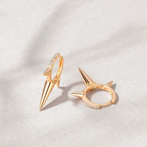 Vista 5 de MYEARS Women Huggie Earrings Gold Hoop 14K Gold Filled Small Simple Handmade Hypoallergenic Everyday Jewelry