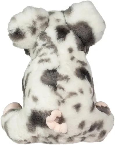 Vista 4 de Douglas Zoinkie - Peluche de cerdo manchado suave