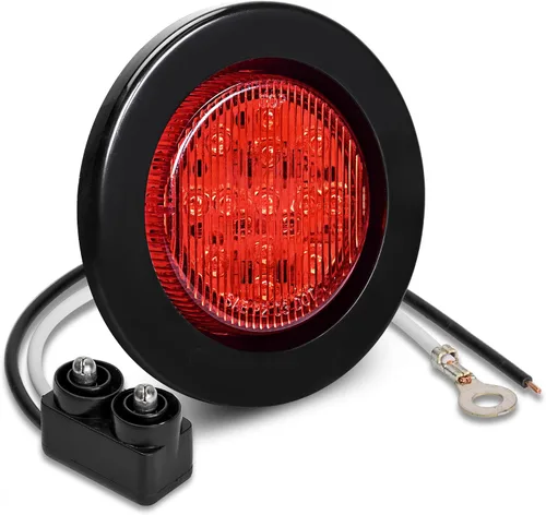 Vista 15 de ONLINE LED STORE - Luces de delimitación lateral de 13 LED, redondas, de 6.35 cm (padre)., Paquete de 1, Ambar