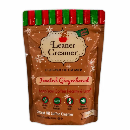 Vista 2 de Leaner Creamer Vanilla Bliss - Crema de café en polvo, 80 porciones