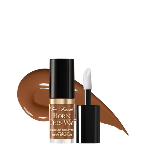 Vista 47 de Too Faced Born This Way Super Coverage Multi-Use Concealer Full-Coverage Hydrating Concealer for Dark Circles & Blemishes with Natural Finish
