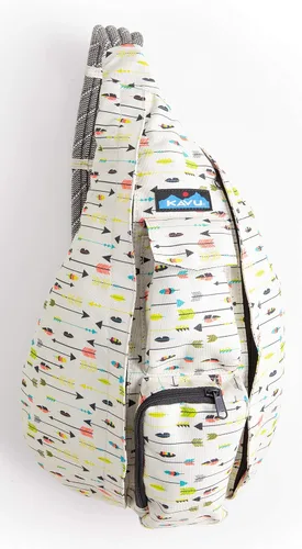 Vista 4 de KAVU - Bolso de hombro cruzado, compacto y ligero con cuerda original