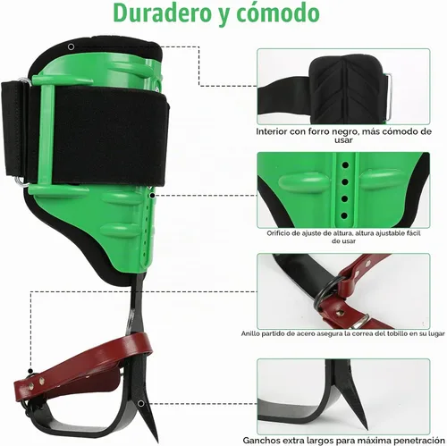 Vista 3 de Equipo de escalada de árboles Fepinc con cinturón de seguridad, cuerda