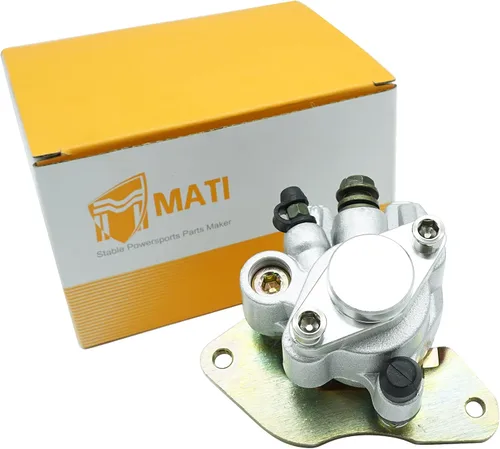 Vista 4 de M MATI Pinza de freno trasera para Yamaha Raptor 125 250 350 YFM125 250 350 sin freno de estacionamiento 5YT-2580W-10-00