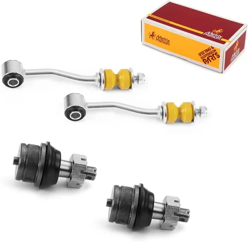 Vista 133 de Metrix Premium Chassis Parts - Juego de 4 piezas de articulación de rótula superior y barra estabilizadora delantera para Ford Ranger RWD 1998-2011