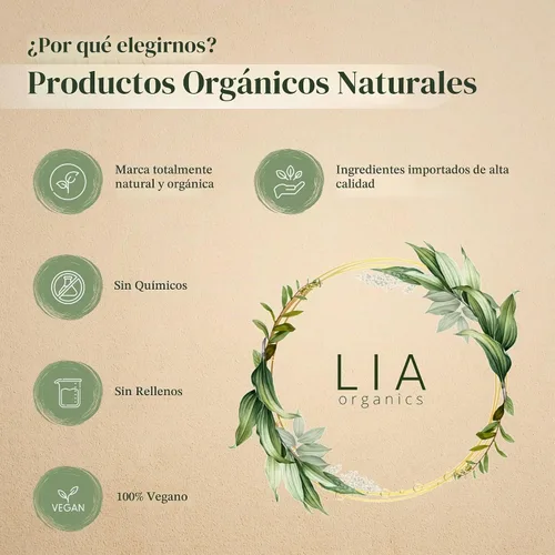 Vista 6 de Lia Organics Spray de cuero cabelludo para el crecimiento del cabello con romero