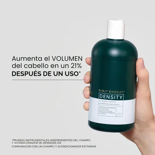 Vista 2 de PHILIP KINGSLEY Champú espesante de densidad Para cabello fino y frágil y pérdida de cabello Espesante y fortalecedor del cabello fino y frágil