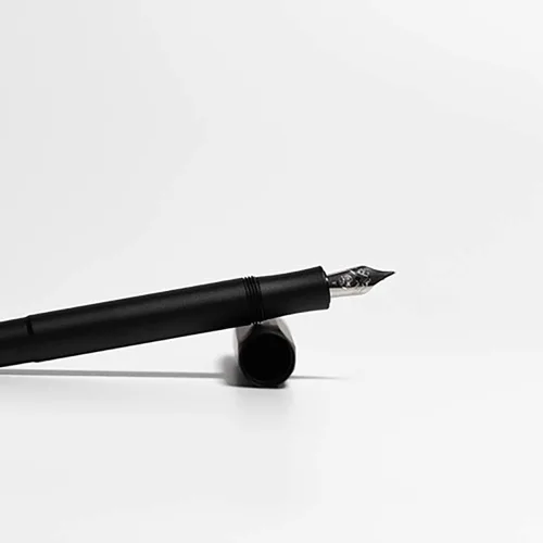 Vista 7 de Kaweco AL Sport - Pluma estilográfica, punta fina, clip octogonal (cromado)