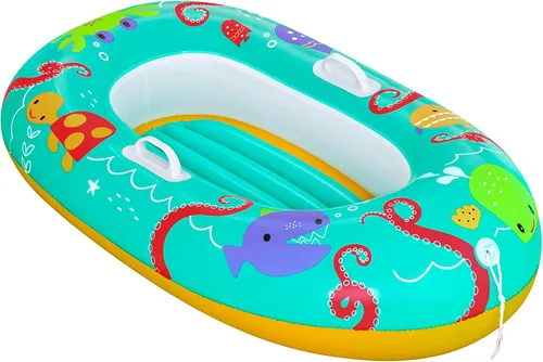 Vista 4 de Bestway® 47" x 31"/1.19m x 79cm Tropical Crew Baby Boat