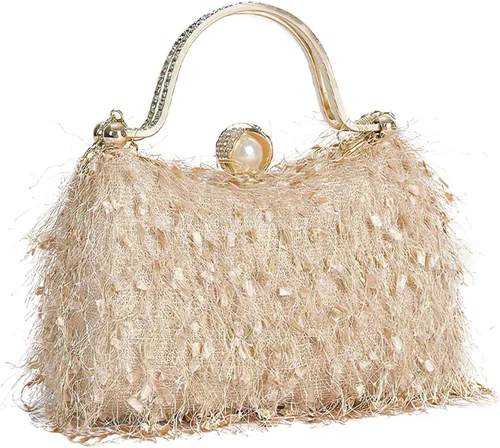 Vista 16 de Bolsos de Mano para Noche - Bolso de Noche para Mujer, Bolso de Fiesta para Cóctel/Baile/Fiesta/Boda/Formal