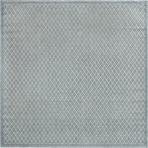 Vista 54 de Liora Manne Carmel - Alfombra tejida de perfil bajo de fácil cuidado para interiores y exteriores, color aguamarina, 6 pies 6 pulgadas x 9 pies 4