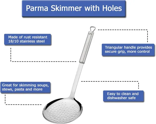 Vista 12 de Küchenprofi Parma Espátula / Turner, 13.5", Plata