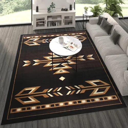 Vista 17 de Masada Masada Rugs Southwest - Alfombra nativa americana de 2 x 3 pies, color verde