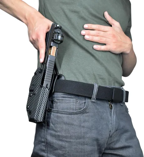 Vista 5 de OWB Paddle Holster - Outside The Walther PDP 4.5'' Compact