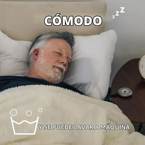 Vista 7 de Avantree Slumber - Altavoz de almohada para dormir, audio privado con ruido blanco incorporado, soporte Bluetooth y AUX, control de volumen