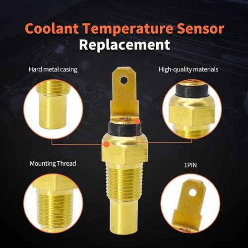 Vista 9 de HiSport 83420-16020 Sensor de temperatura del refrigerante del motor compatible con Dodge Chrysler Ford Chevrolet Toyota, Lexus, Honda, Hyundai