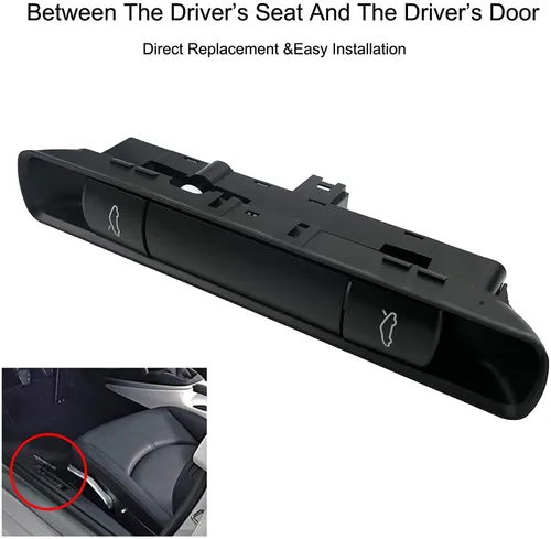 Vista 2 de Interruptor de liberación Decklid de capó 99761310502A05 apto para Porsche 2005-2012