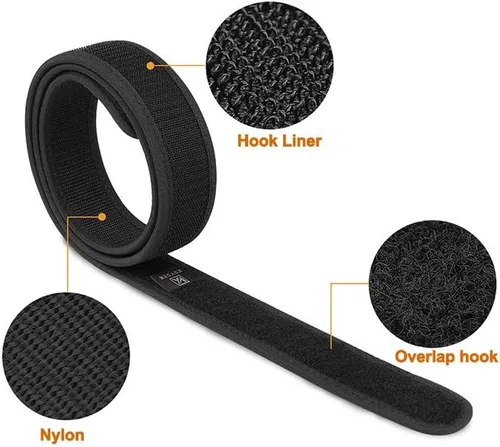 Vista 3 de KRYDEX Gancho Liner Cinturón Interior para Duty Belt 1.5" Tactcial Inner Belt Negro