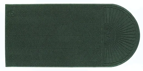 Vista 11 de Felpudo Waterhog Eco Premier Fashion de Andersen para interiores o exteriores; fibra de poliéster PET; respaldo de goma SBR, 3/8" de grosor, Negro