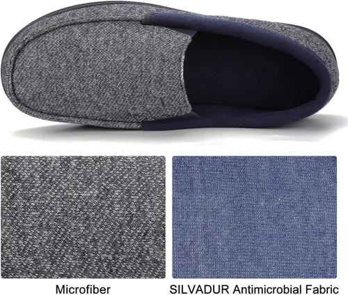 Vista 3 de RockDove SILVADUR - Pantuflas antiolor para hombre, 8