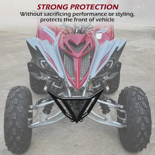 Vista 9 de SAUTVS Protector de parachoques delantero para Yamaha Raptor 700 700R 2006-2026