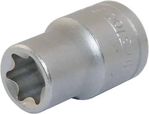 Vista 6 de Teng Tools E10 1/2 pulgada Drive Hembra E-Torx Star TX-E Cromo Vanadio Socket Herramienta mecánica Herramienta de mano - M120710-C