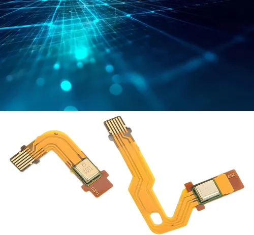 Vista 5 de Cable flexible de micrófono para PS5, mango de repuesto de cable de cinta de micrófono interno, cable de conector L R para controlador PS5