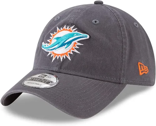 Vista 25 de New Era NFL Core Classic 9TWENTY Gorra Ajustable de Grafito - Talla Única Santos de Nueva Orleans