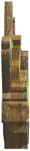 Vista 2 de Imán de Minneapolis de los E.E.U.U. Imán de nevera 3D de madera Monumentos de viaje coleccionables recuerdos decoración hecho a mano 2
